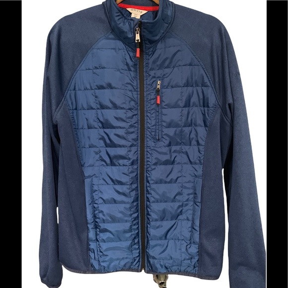 Orvis Mixed Media Hybrid Jacket True Blue - Picture 5 of 13